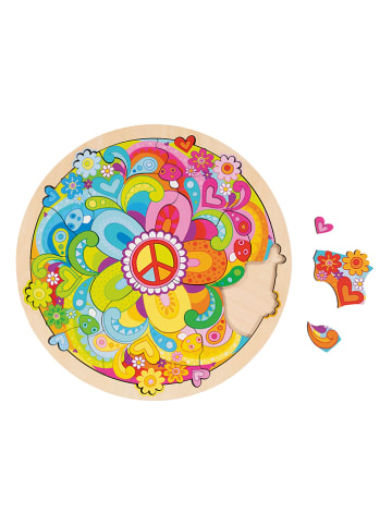 Goki Einlegepuzzle "Mandala Flowers" - ab 6 Jahren