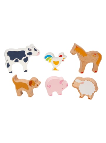 Goki Spielfiguren "Tierset Bauernhof" - ab 3 Jahren