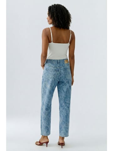 Oui Jeans - Comfort fit - in Hellblau