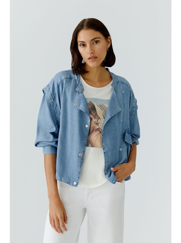Oui Blouson blauw