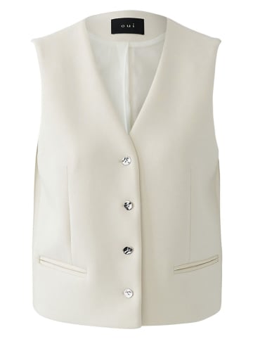 Oui Weste in Creme