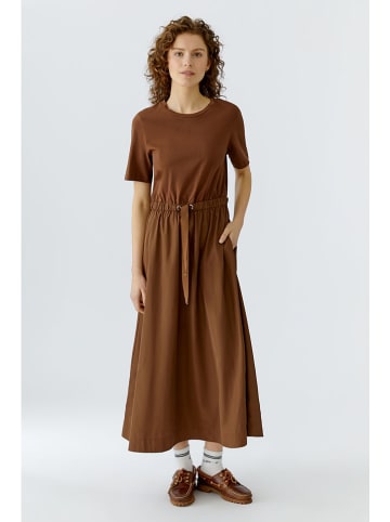 Oui Kleid in Braun