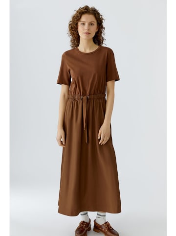 Oui Kleid in Braun