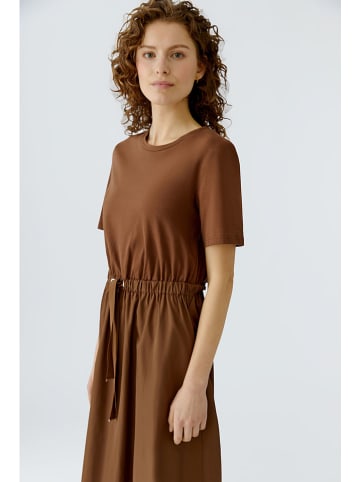 Oui Kleid in Braun