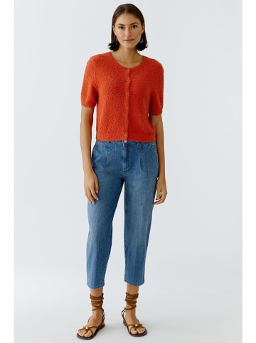 Oui Vest bruinrood