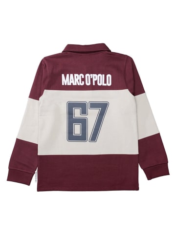 Marc O'Polo Junior Poloshirt rood/crème