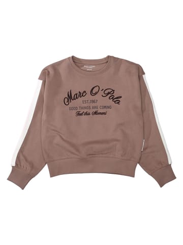 Marc O'Polo Junior Bluza w kolorze jasnobrązowym