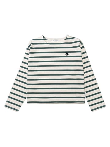 Marc O'Polo Junior Longsleeve groen/beige