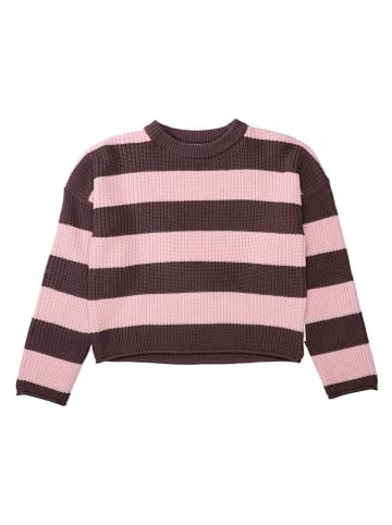 Marc O'Polo Junior Pullover in Braun/ Rosa