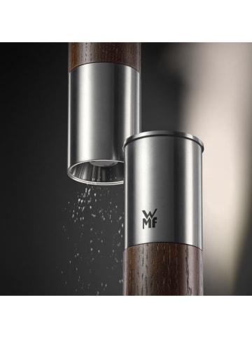 WMF Gewürzmühle "Nature Pro" in Braun/ Silber - (H)20,5 cm