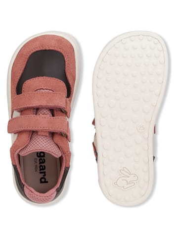 Bundgaard Leder-Sneakers "Corey" in Rot/ Schwarz