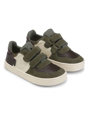 Bundgaard Leder-Sneakers "Corey" in Khaki