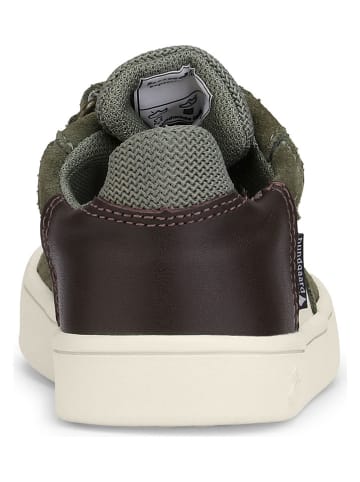 Bundgaard Leder-Sneakers "Corey" in Khaki