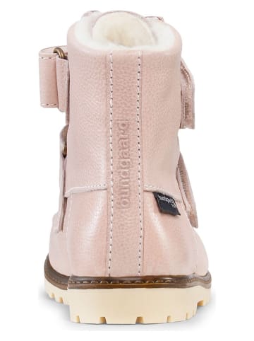 Bundgaard Leder-Winterstiefel "Terry" in Rosa