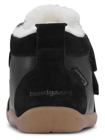 Bundgaard Leder-Winterboots "Bloom" in Schwarz