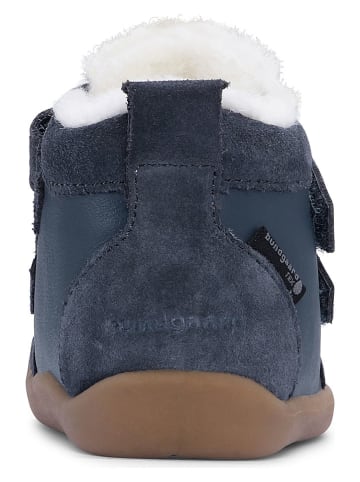 Bundgaard Leren winterboots "Bloom" blauw