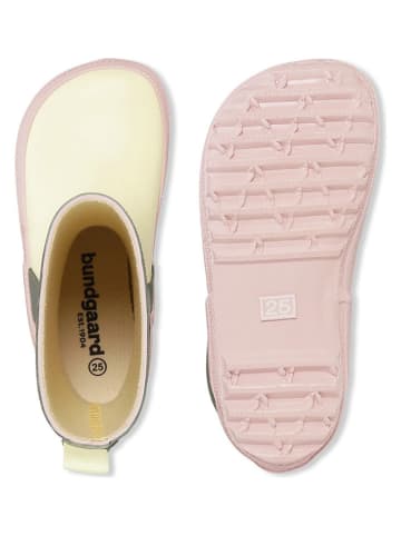 Bundgaard Rubberlaarzen "Charly High" crème/lichtroze