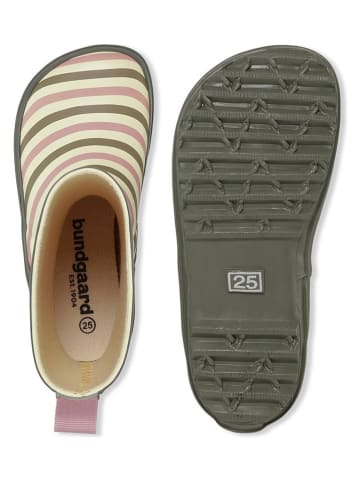 Bundgaard Gummistiefel "Charly High" in Khaki/ Beige