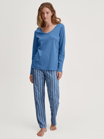 Calida Pyjama-Oberteil in Blau