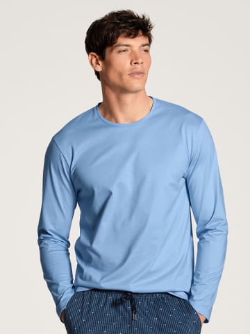 Calida Pyjama-Oberteil in Hellblau