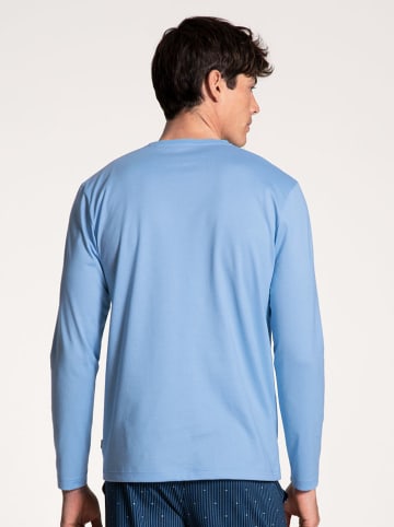 Calida Pyjama-Oberteil in Hellblau