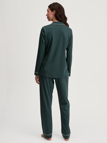 Calida Pyjama in Grün