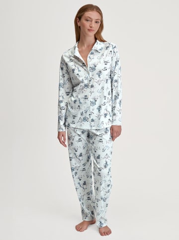 Calida Pyjama in Hellblau