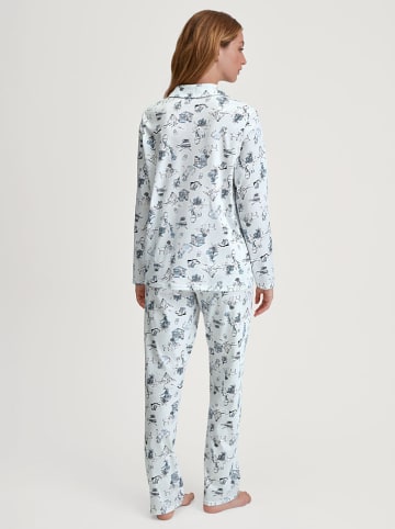 Calida Pyjama in Hellblau