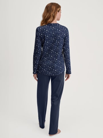 Calida Pyjama in Dunkelblau
