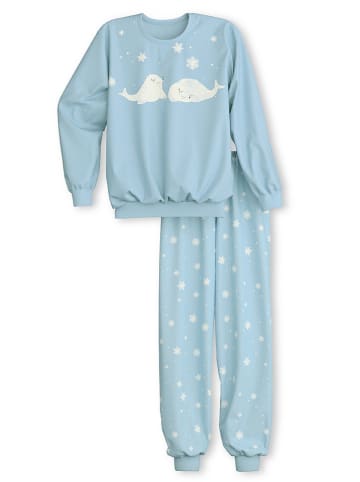 Calida Pyjama in Hellblau