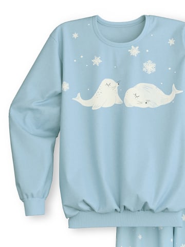 Calida Pyjama in Hellblau