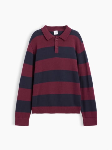 GAP Poloshirt in Bordeaux/ Dunkelblau