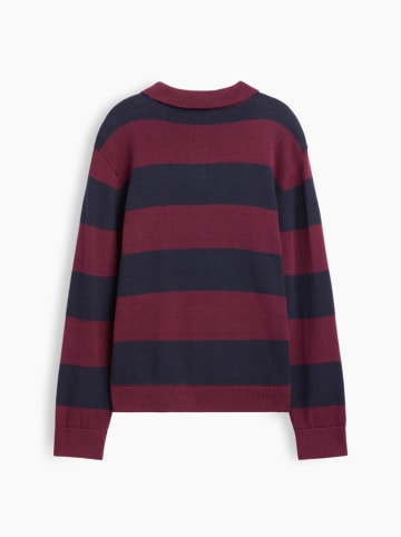 GAP Poloshirt in Bordeaux/ Dunkelblau
