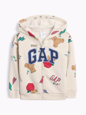 GAP Sweatjacke in Beige