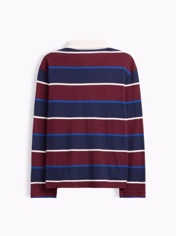 GAP Poloshirt in Dunkelblau/ Bordeaux