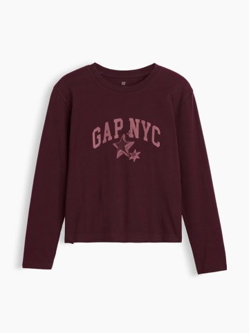 GAP Longsleeve in Bordeaux