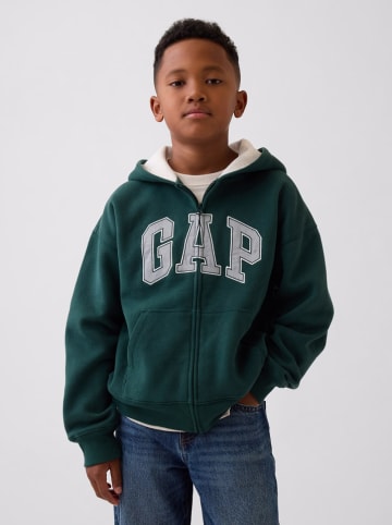GAP Sweatjacke in Petrol