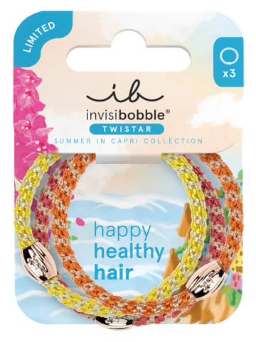 Invisibobble Haargummis "Tuscany Twist" in Bunt - 3 Stück