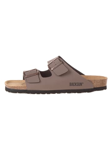 Sunbay Pantoletten "Bali" in Hellbraun