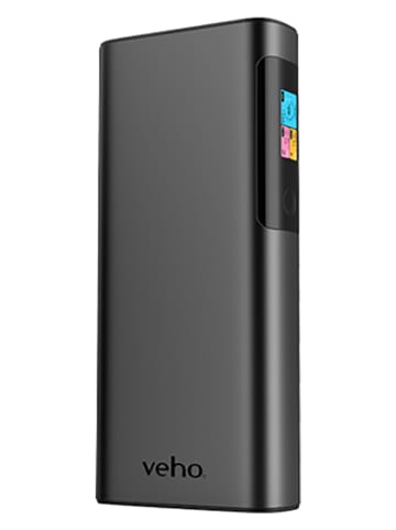 Veho Powerbank ''Pebble PQ21'' in Schwarz - 20.000 mAh