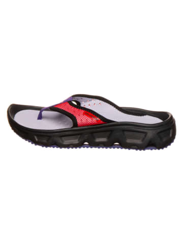 SALOMON Teenslippers "Reelax Break 6.0" zwart/rood/paars