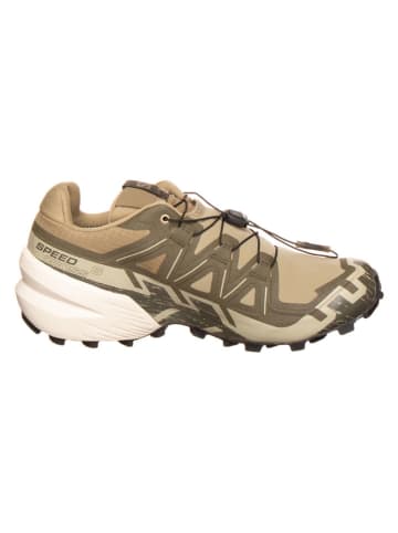 SALOMON Trailrunningschuhe "Speedcross 6 GTX" in Beige/ Khaki