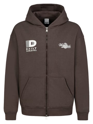 Sublevel Sweatjacke in Braun