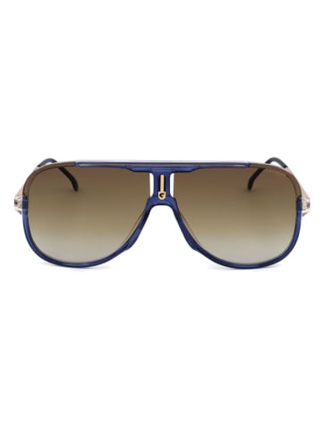 Carrera Herenzonnebril blauw/lichtbruin