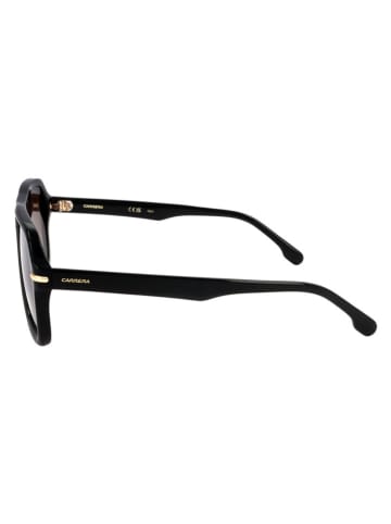 Carrera Męskie okulary przeciwsłoneczne w kolorze czarno-jasnobrązowym