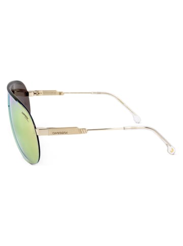 Carrera Okulary przeciwsłoneczne unisex w kolorze złoto-żółtym