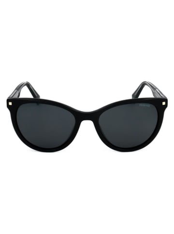 Polaroid Damskie okulary przeciwsłoneczne w kolorze czarno-granatowym