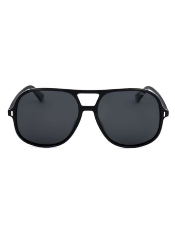 Polaroid Unisex-Sonnenbrille in Schwarz