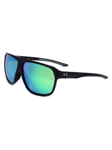 Under Armour Unisex-Sonnenbrille in Schwarz/ Grün