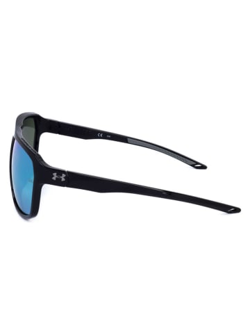 Under Armour Unisex-Sonnenbrille in Schwarz/ Grün